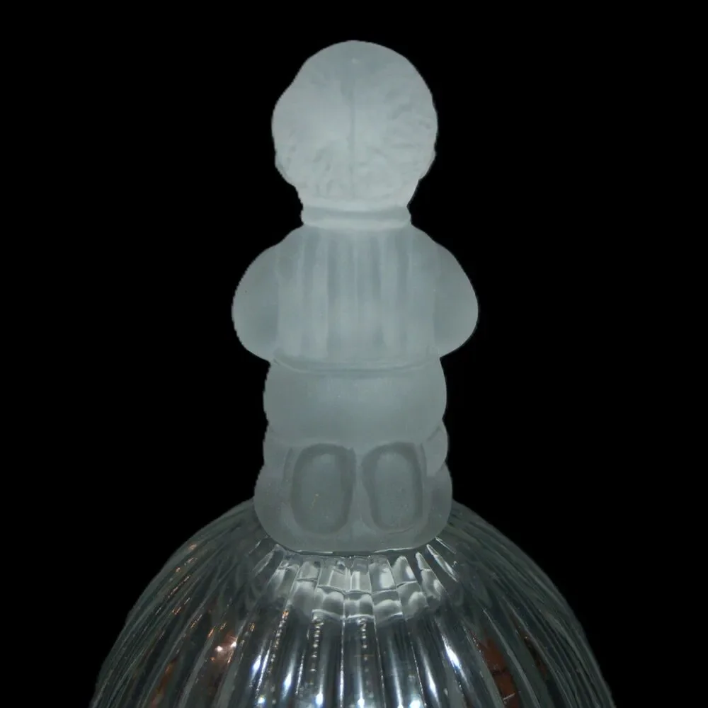 Goebel Western Germany Glass Praying Child / Boy Collectible Bell 1979 - Signed